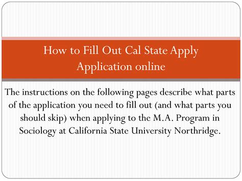 Image result for Cal State Apply College Coursework