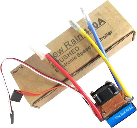 Powerday 480A Three Mode Brushed Speed Controller for RC India | Ubuy