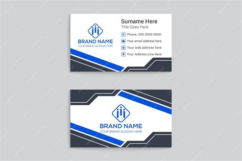 Professional Business Card Template 的图像结果
