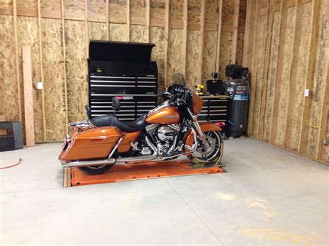 Sunk my MC Lift Table - Harley Davidson Forums