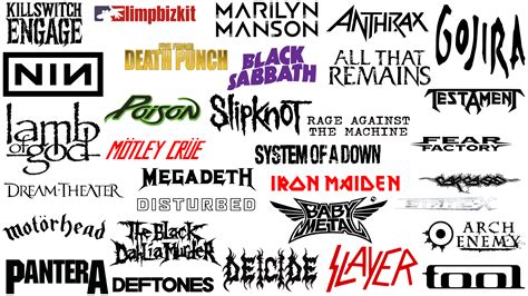 Most Famous Metal Bands and Their Logos
