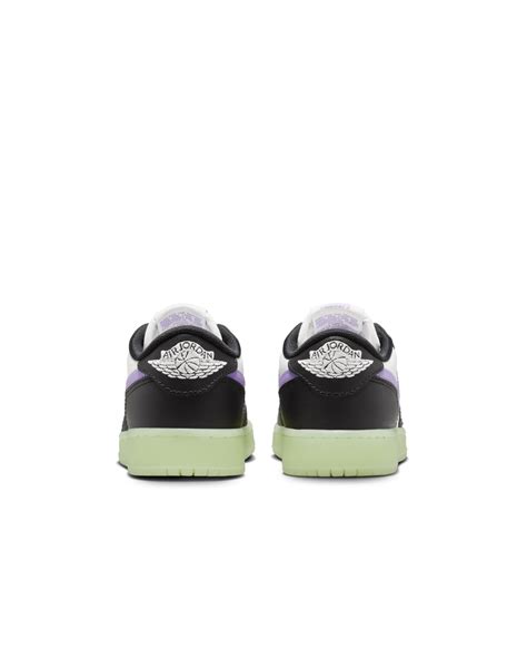 Younger Kids' Air Jordan 1 Low Retro 'Black Raspberry' (HF0411-001 ...