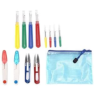 Seam Ripper Tool, Seam Ripper Kit Colored Plastic Handle Not Easy to ...