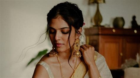 Malavika Mohanan's Saree Saga