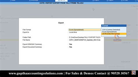 Image result for How to Convert Tally File into JSON File