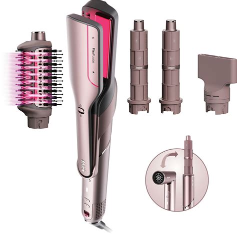 Shark FlexFusion Air Straightener & Hair Dryer, Fusion Ceramic Brush ...