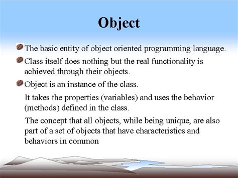 Image result for Object-Oriented Programming Language Examples