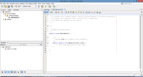 Image result for NetBeans Java HelloWorld