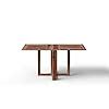 ANGEL FURNITURE Solid Sheesham Wood Foldable Dining Table Compact ...