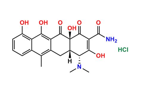 Tetracycline EP Impurity D | CAS No- 4465-65-0 | 4 ...