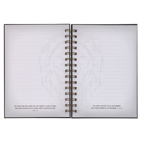 LIBRETA DE RESORTES SE FUERTE Y VALIENTE EN INGLES – Casa de la Biblia ...