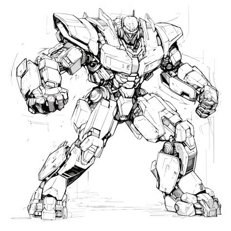 Image result for Robot Fight Drawing