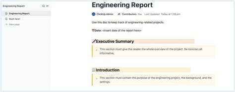 Image result for Engineering Team Task Report