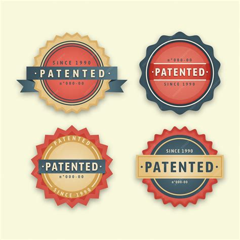 Patented Stamp Vector 的图像结果