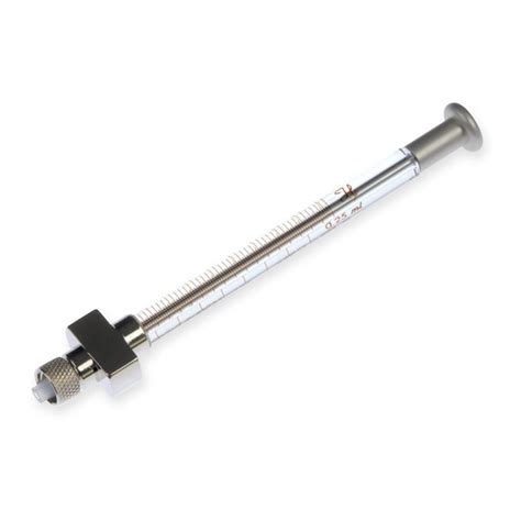 Hamilton 81126 Sample Syringe, 1725D x 250 Microliter : Amazon.in ...