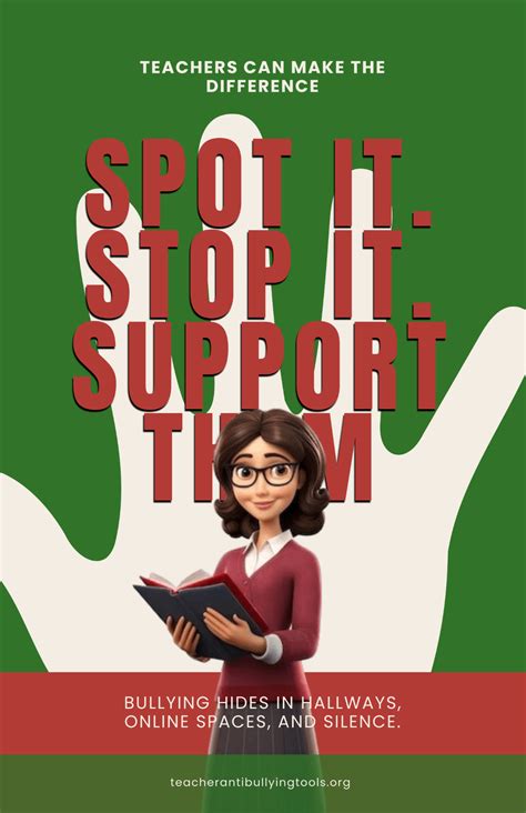 Free Anti Bullying Poster Templates, Editable and Printable