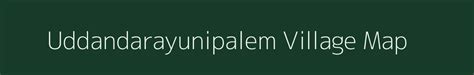 Uddandarayunipalem Village Map, PIN Code, Population | Guntur...