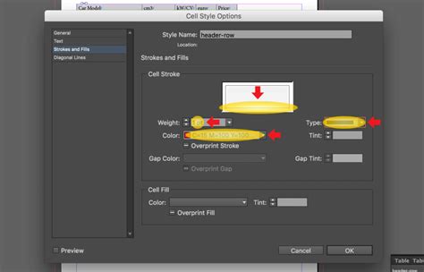 Image result for InDesign Table Styles