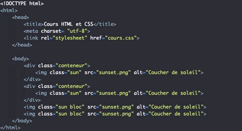 Inserer Une Image HTML 的图像结果