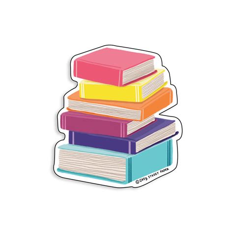 Image result for Classics Book Stack Sticker