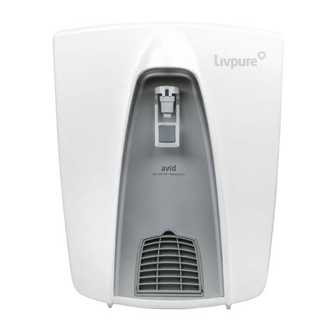 Buy Livpure Avid RO + UV + UF + MINERALS Water Purifier for Home, 8 L ...