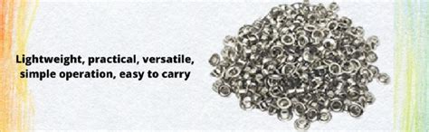 Zenith Silver Metal Eyelet for Grommet Hole Rivets (Silver, 250 Piece ...