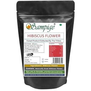Sampige Hibiscus Flower Herbal Tea | Natural colorant | Used for Iced ...