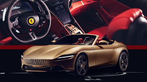 Ferrari’s Tailor Made Roma Spider Has Some Seriously Cool Custom Details | Carscoops