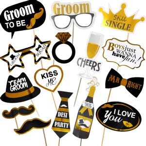 Party Decorz Groom To Be Photo Booth Props Set Of 15 pcs For ...