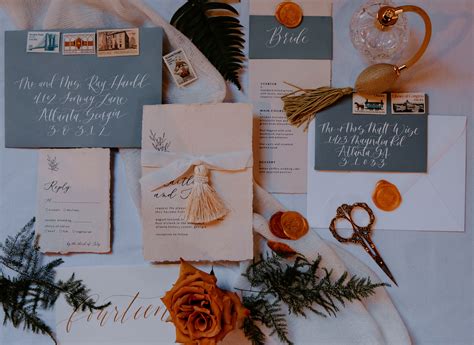 Wedding Invitation Suite and It's Enclosures | Pollyanna Richter Weddings