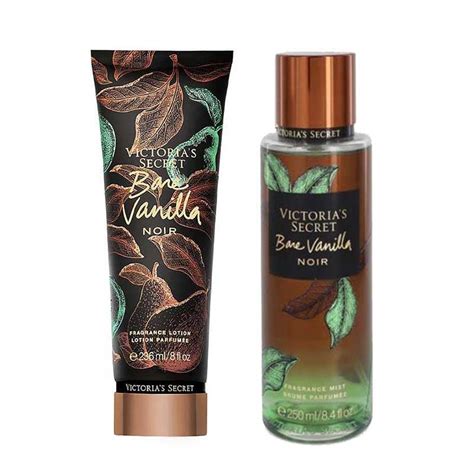 Victoria's Secret Bare Vanilla Noir Combo (Mist & Body Lotion) - Perfumex