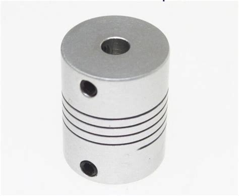 Aluminium Flexible Shaft Coupling 5mm x 5mm for CNC Motors