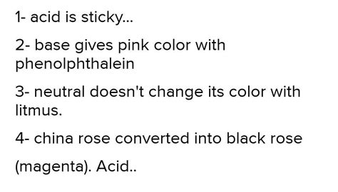 it is sticky to touch,acid,base,neutral substance - Brainly.in