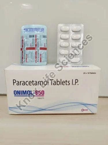 Paracetamol Tablets Manufacturers and Exporters from Chandigarh