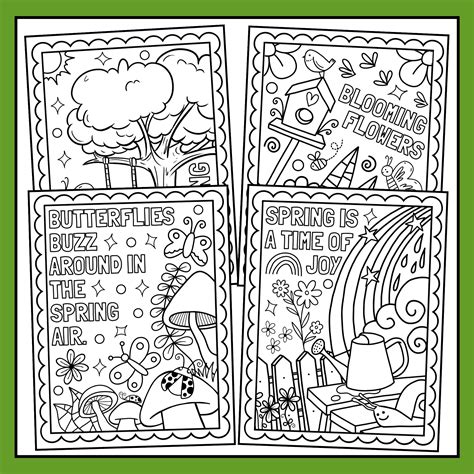 Spring Coloring Pages | Spring Coloring Sheets | Spring Break Coloring ...