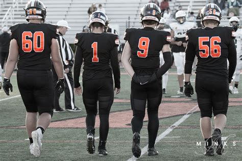 Football Senior Picture Ideas Loveland OH High School | Minks Photography