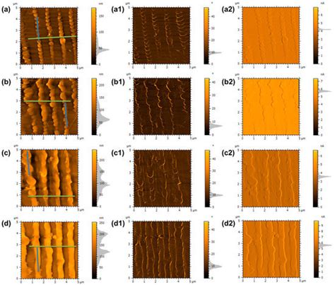 Atomic Force Microscopy Probing and Analysis of Polyimide ...