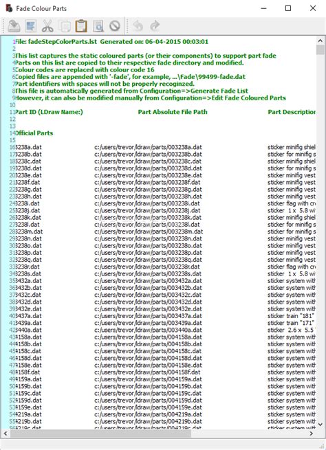 Lpub3d Tutorial 的图像结果