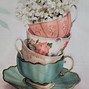 Image result for Tea Cup Art