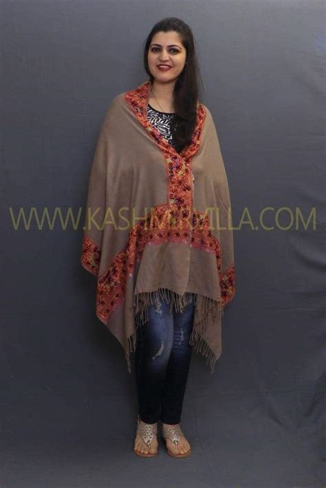 Sozni Work Stoles | Hand-woven Kashmiri Stole | Multicolor Stole