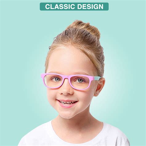 Blue Light Blocking, Anti Eyestrain, UV400 Protector Eye Glasses for B ...