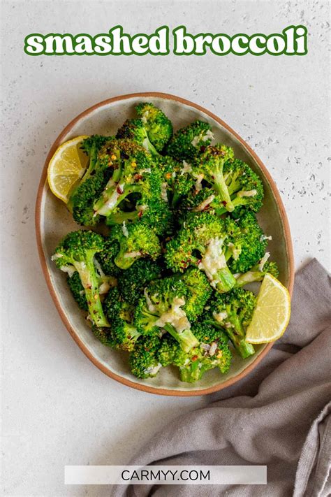 Smashed Broccoli - Carmy - Easy Healthy-ish Recipes