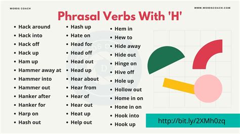 Verb Beginning With H