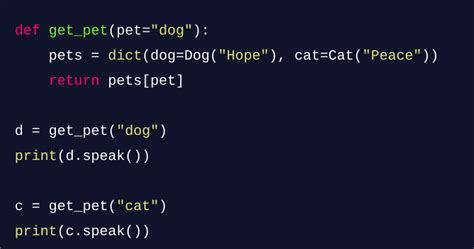 Image result for Abstract Factory Pattern Python