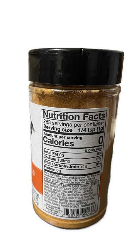 Kinders Buttery Buffalo with Butter & Cayenne Seasoning 9.3oz