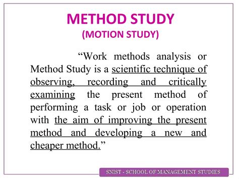 Image result for Work Study Method