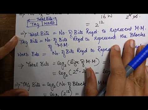 Associative Mapping Example Video Lecture - Computer Science ...
