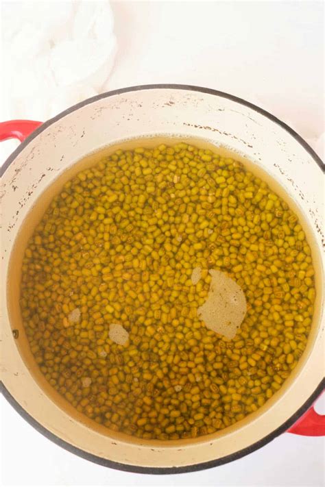 How to Cook Mung Beans (Soaked)