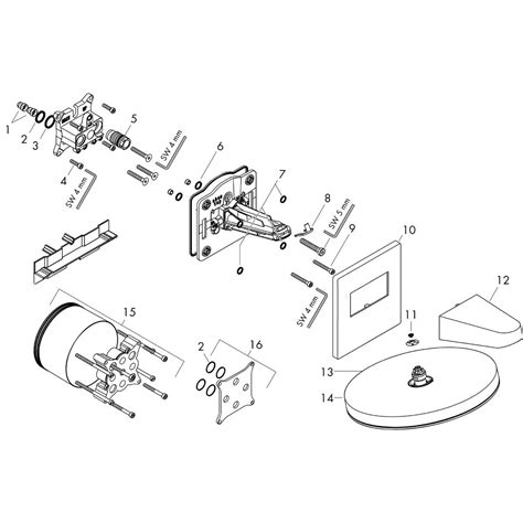 hansgrohe Overhead showers: Pulsify S, 2 spray modes, Item No. 24150000