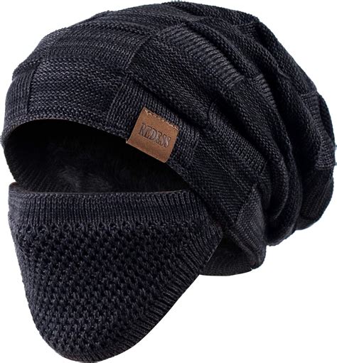 REDESS Winter Warm Beanie Hat with Face Cover India | Ubuy